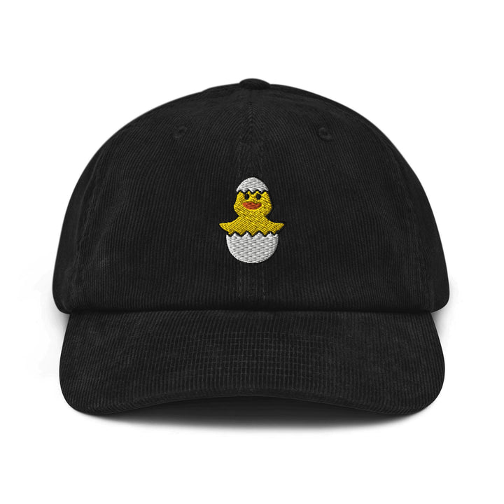 Baby Chicken in Eggshell Corduroy Cap