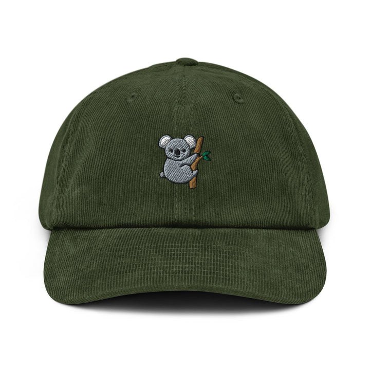 Cute Koala Bear Corduroy Cap