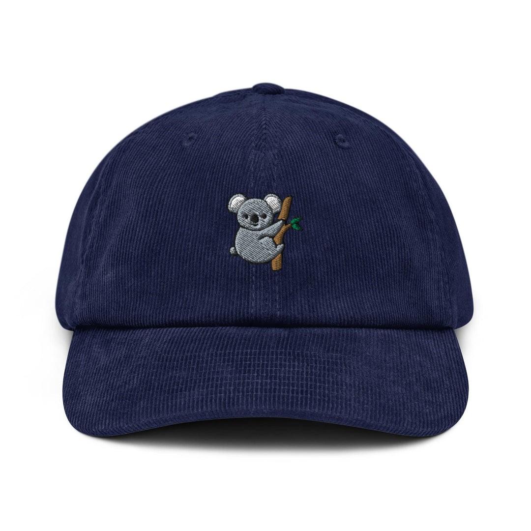 Cute Koala Bear Corduroy Cap