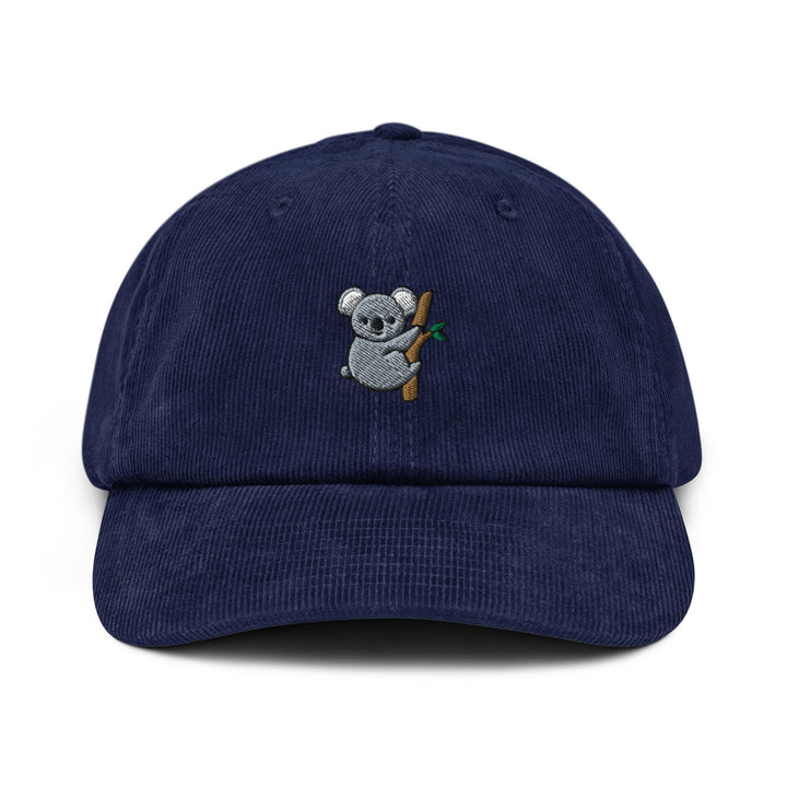 Cute Koala Bear Corduroy Cap