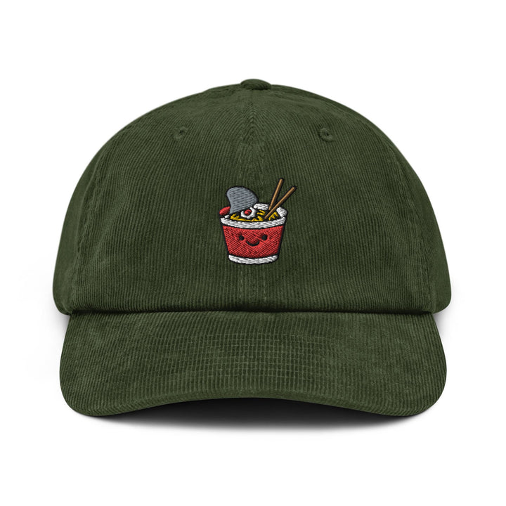 Kawaii Noodle Cup Corduroy Cap
