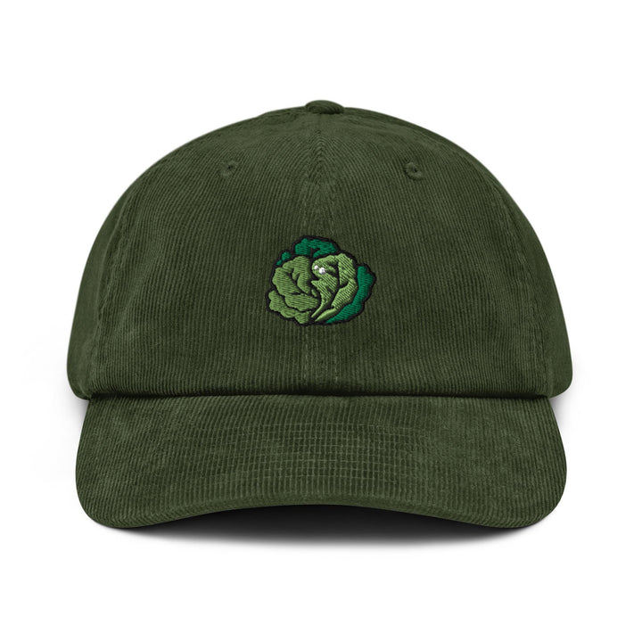Green Cabbage Corduroy Cap