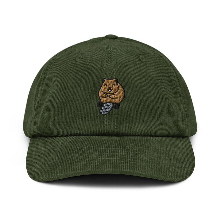 Beaver Corduroy Cap