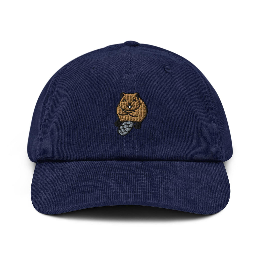 Beaver Corduroy Cap