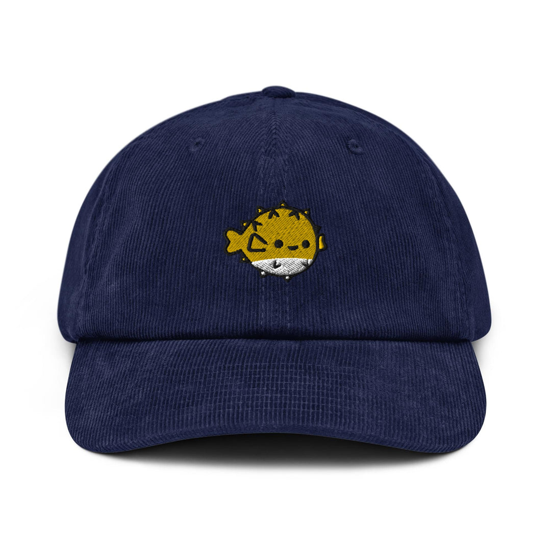 Puffer Fish Corduroy Cap