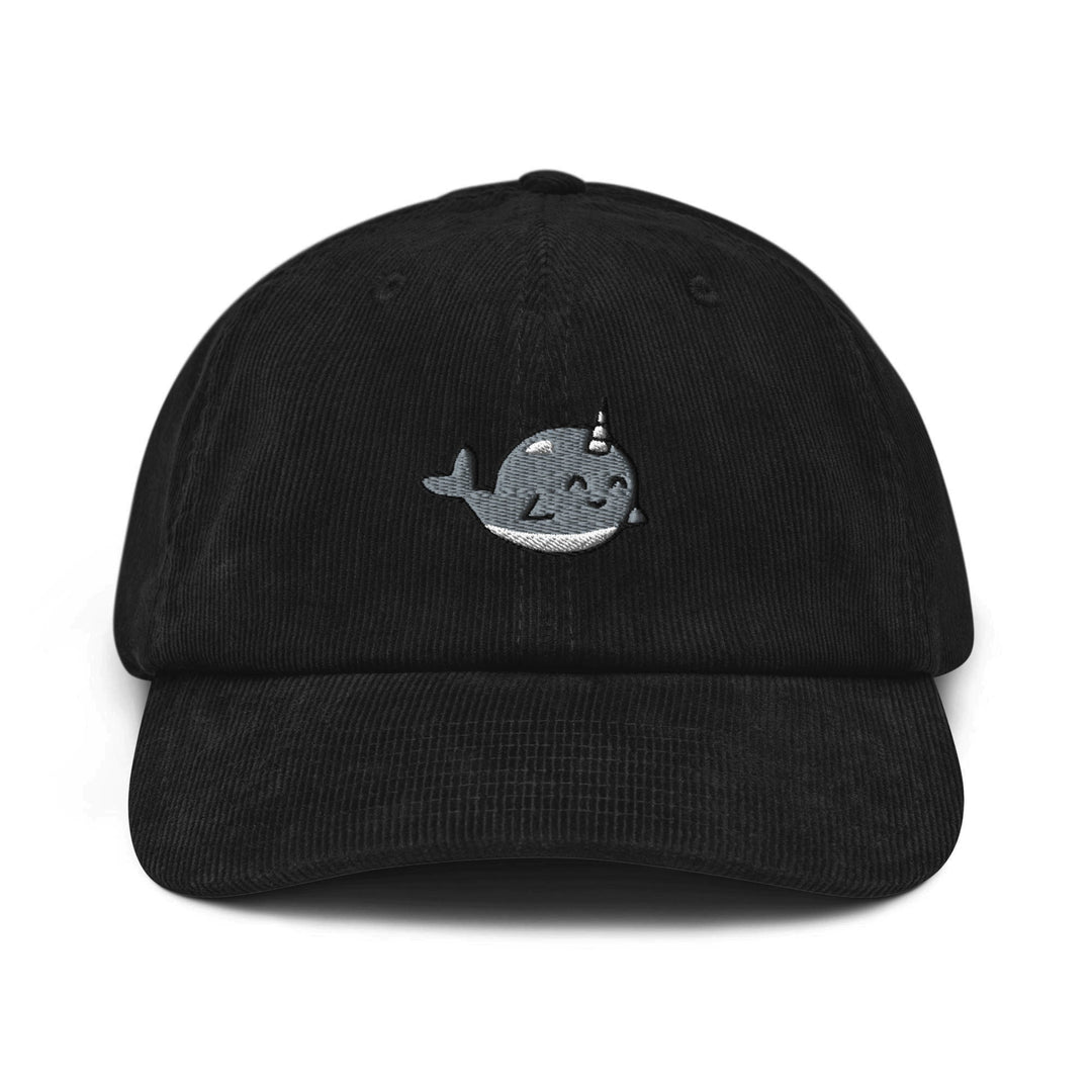 Kawaii Narwhal Corduroy Cap