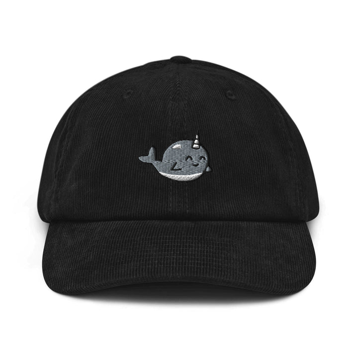 Kawaii Narwhal Corduroy Cap