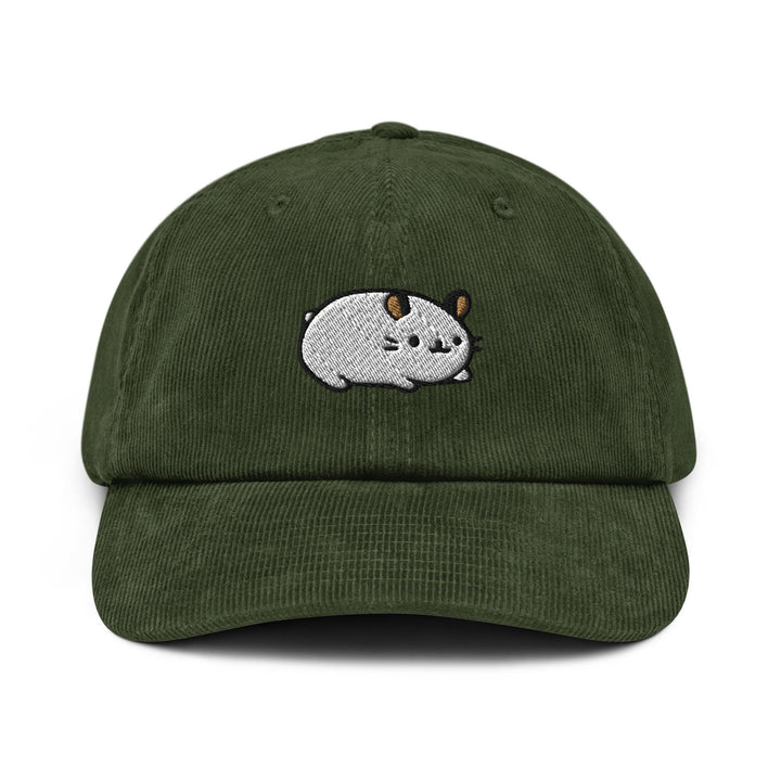 Cute Hamster Corduroy Cap