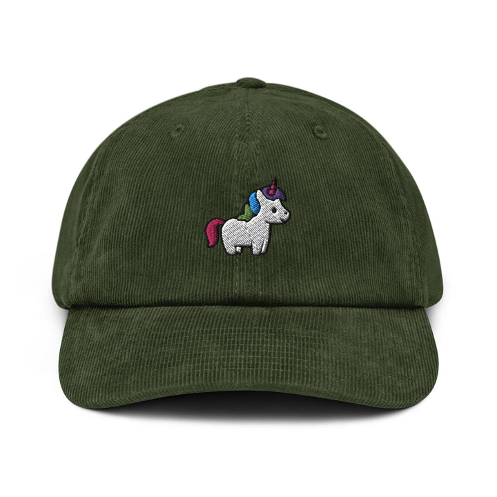 Mini Unicorn Corduroy Cap