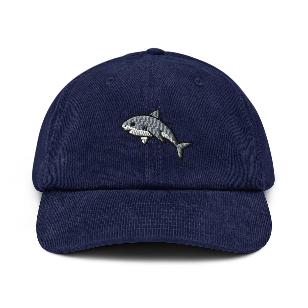 Cute Baby Shark Corduroy Cap