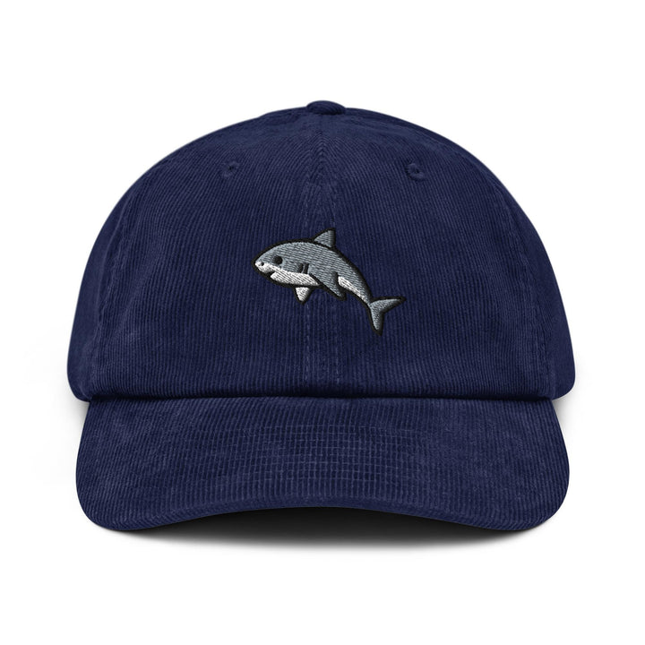 Cute Baby Shark Corduroy Cap