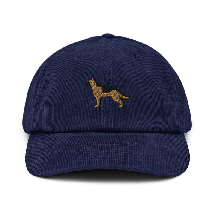 German Shepherd Corduroy Cap