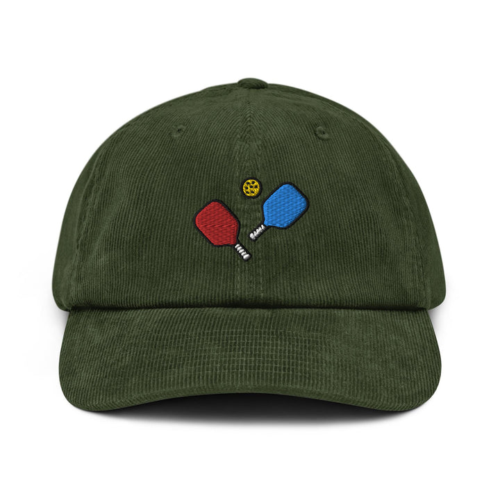 Pickleball Paddle Pair Corduroy Cap