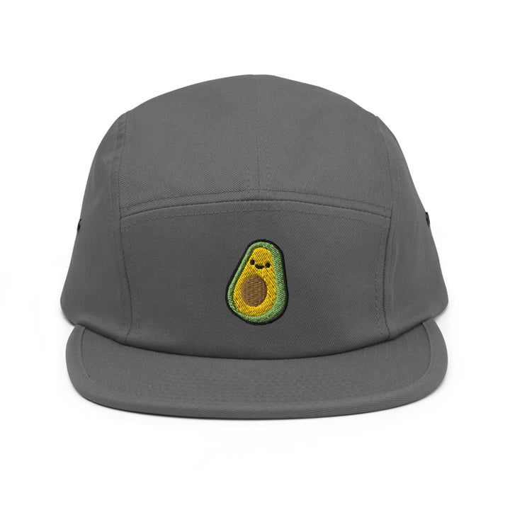 Kawaii Avocado 5 Panel Camper Cap