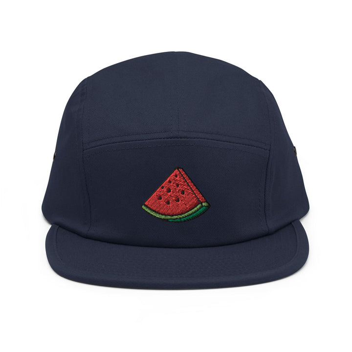 Watermelon Slice 5 Panel Camper Cap