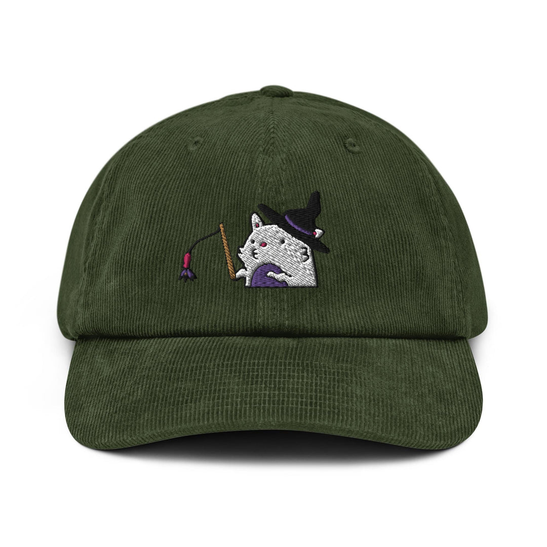 Witch Wizard Cat Corduroy Cap