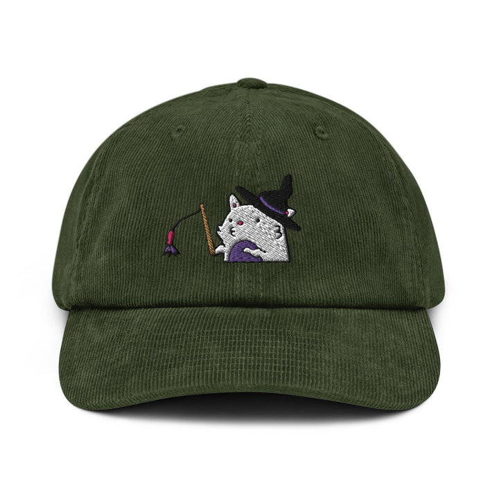 Witch Wizard Cat Corduroy Cap
