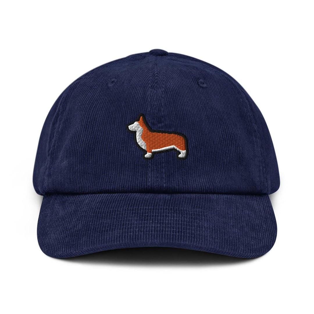 Pembroke Welsh Corgi Corduroy Cap