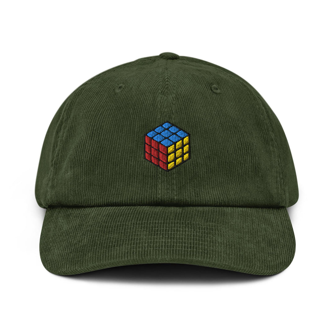 Rubiks Cube Corduroy Cap