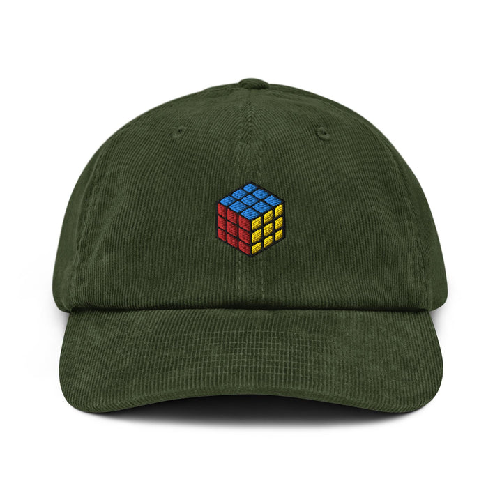 Rubiks Cube Corduroy Cap