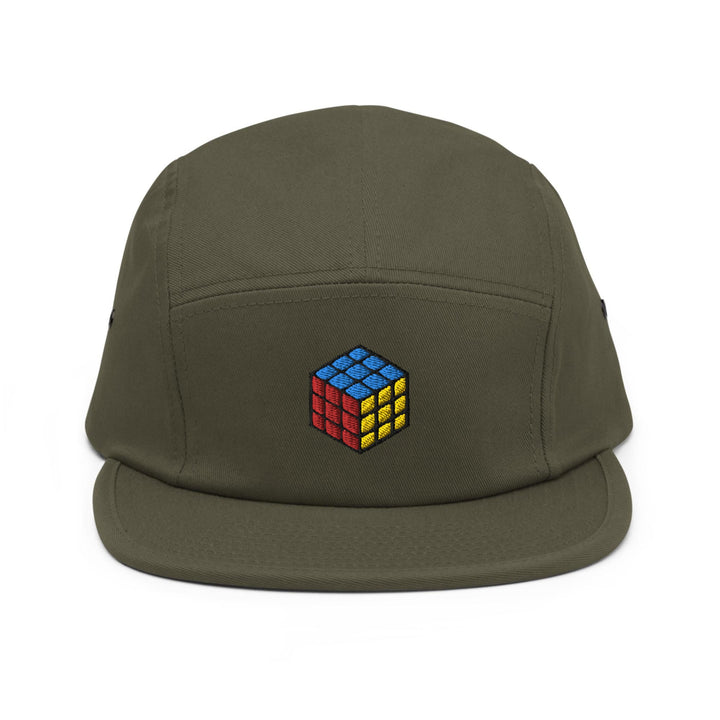 Rubiks Cube 5 Panel Camper Cap