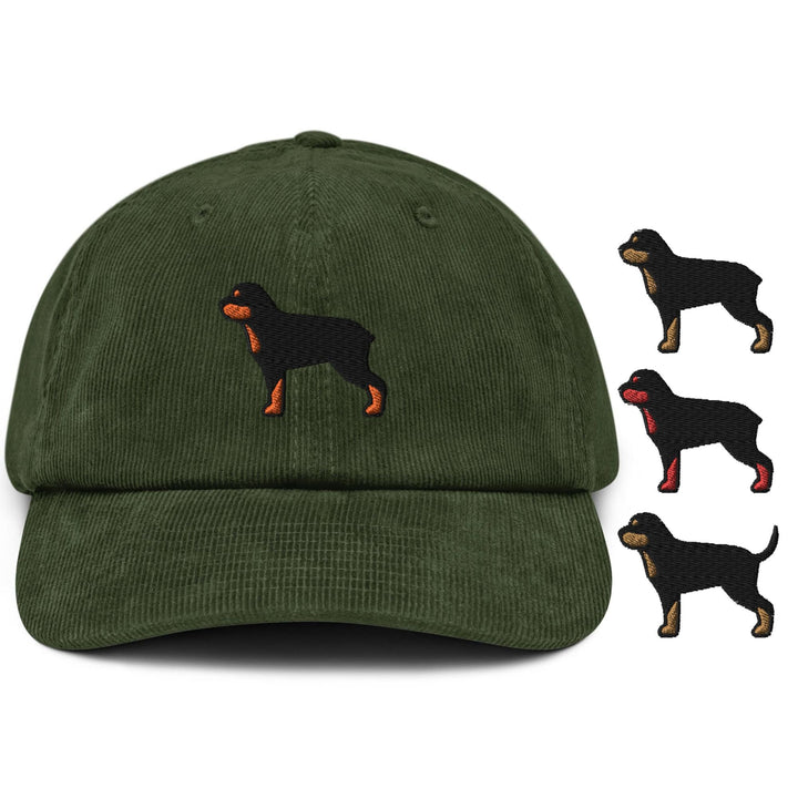 Rottweiler Corduroy Cap