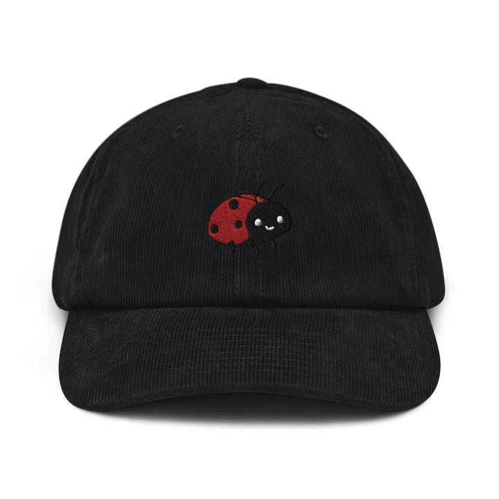 Friendly Ladybug Corduroy Cap