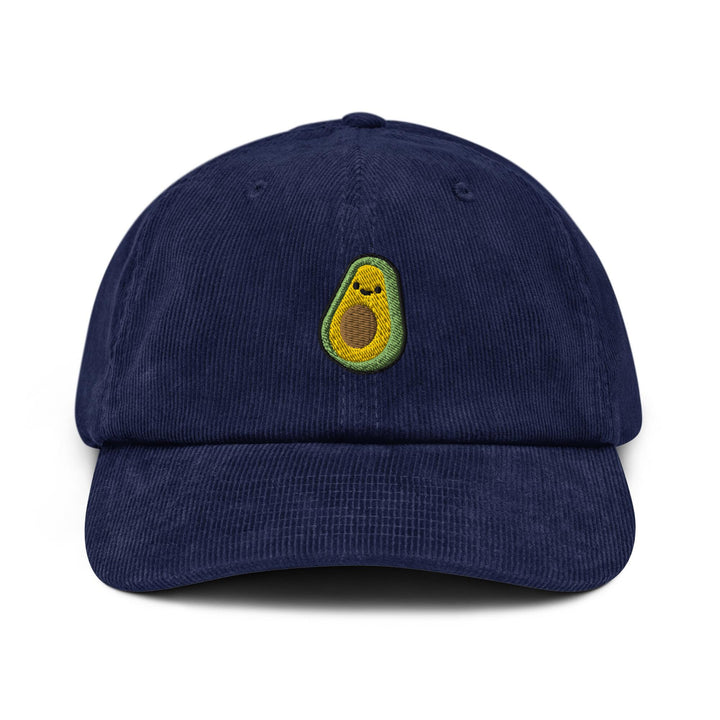 Kawaii Avocado Corduroy Cap