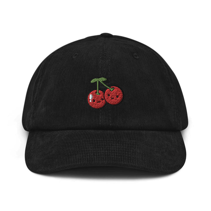 Kawaii Cherry Corduroy Cap