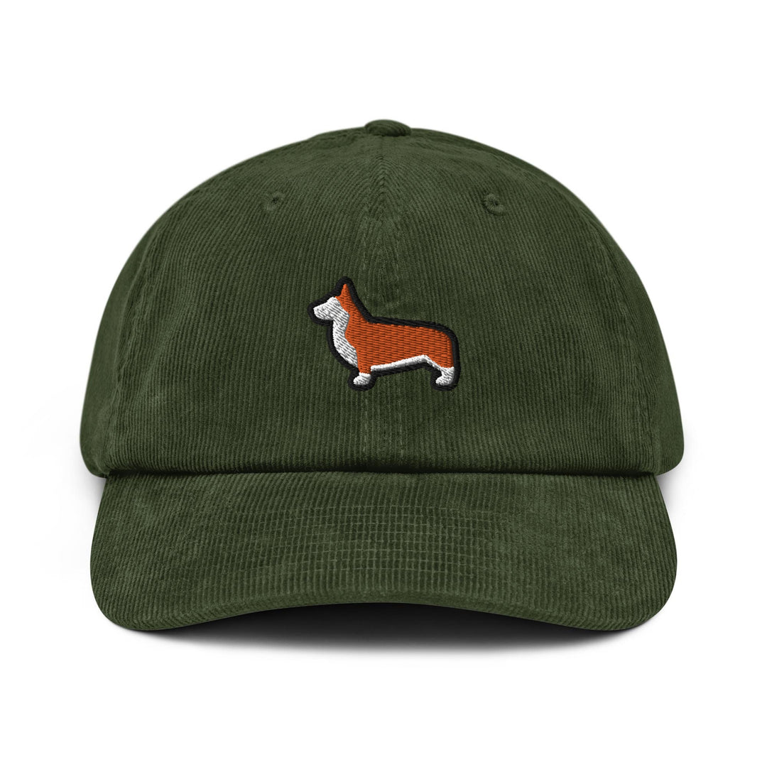 Pembroke Welsh Corgi Corduroy Cap