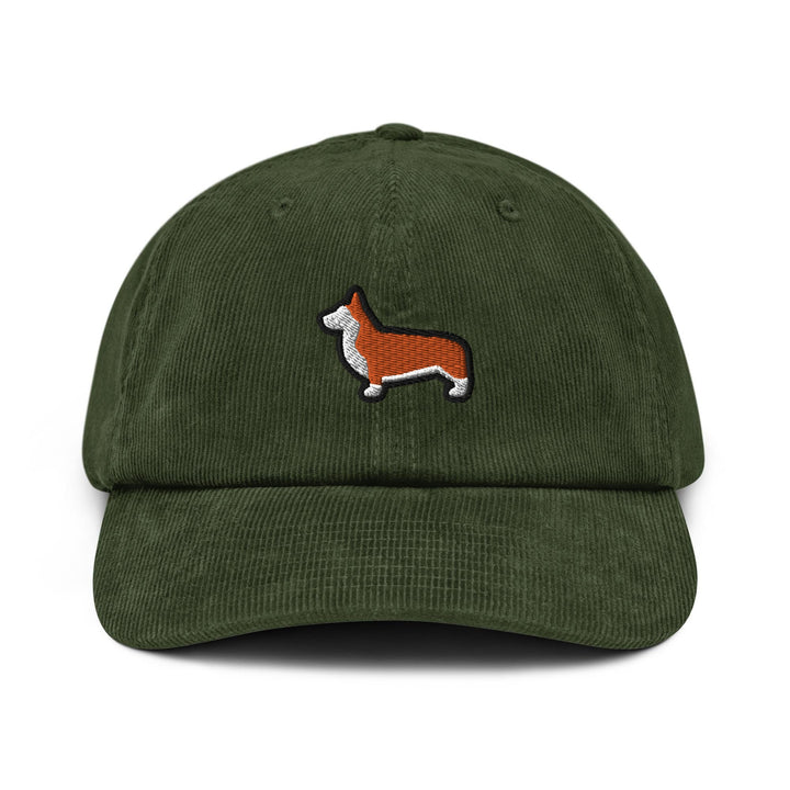 Pembroke Welsh Corgi Corduroy Cap