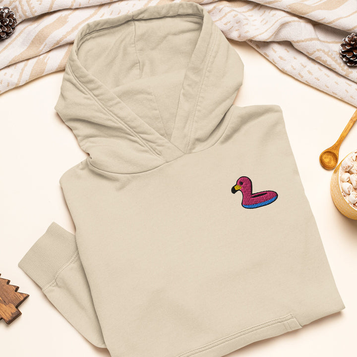 Pink Flamingo Floatie Hoodie