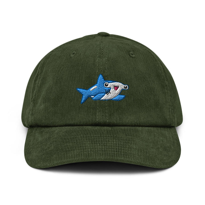 Friendly Hammerhead Shark Corduroy Cap