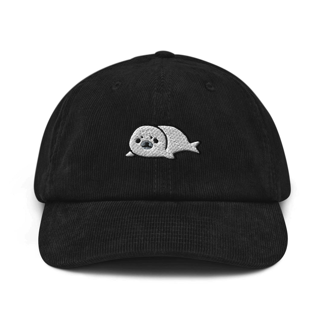 Cute Harp Seal Corduroy Cap