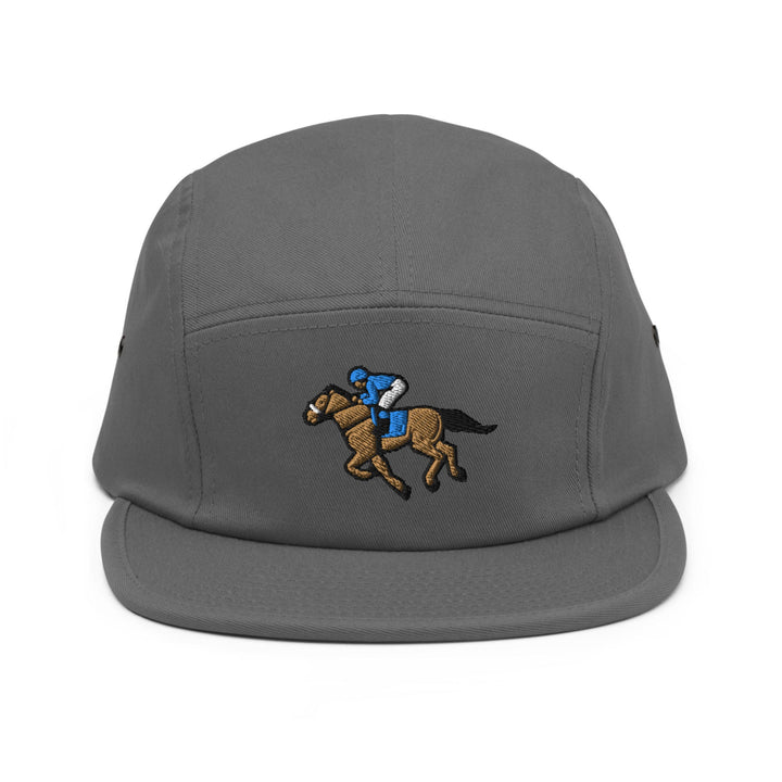 Horse Racing 5 Panel Camper Cap