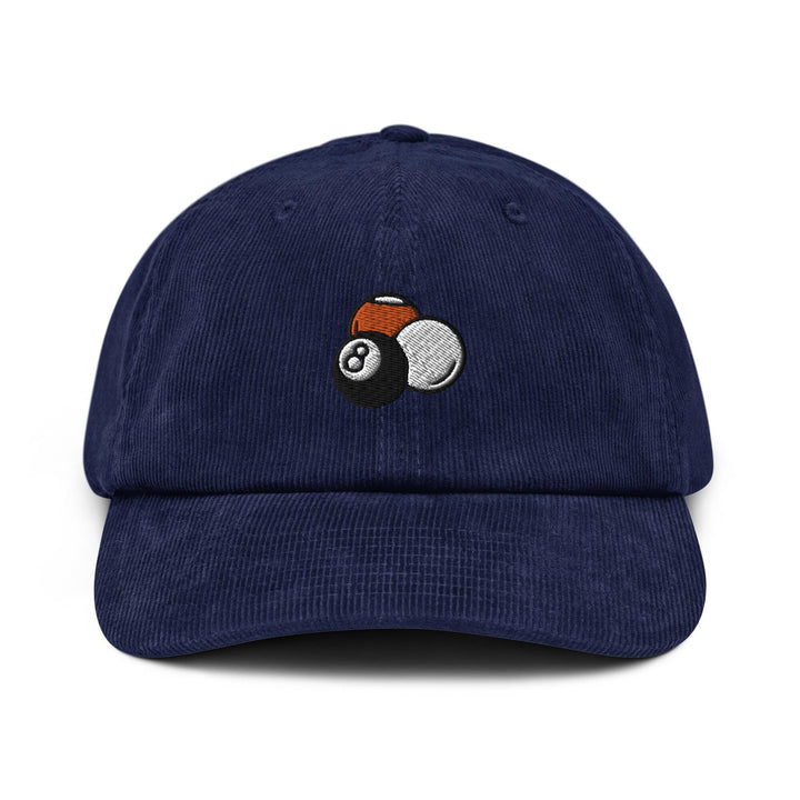 Billiard Pool Game Balls Corduroy Cap