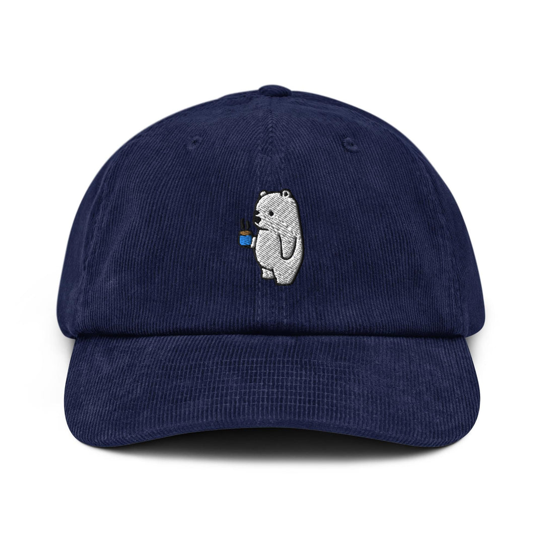 Morning Brew Bear Corduroy Cap