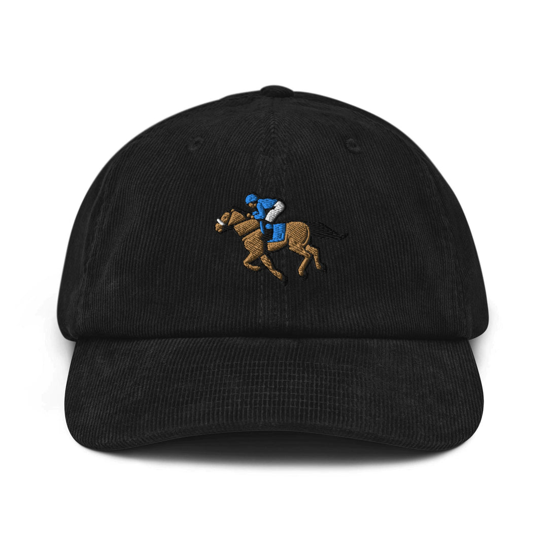 Horse Racing Corduroy Cap