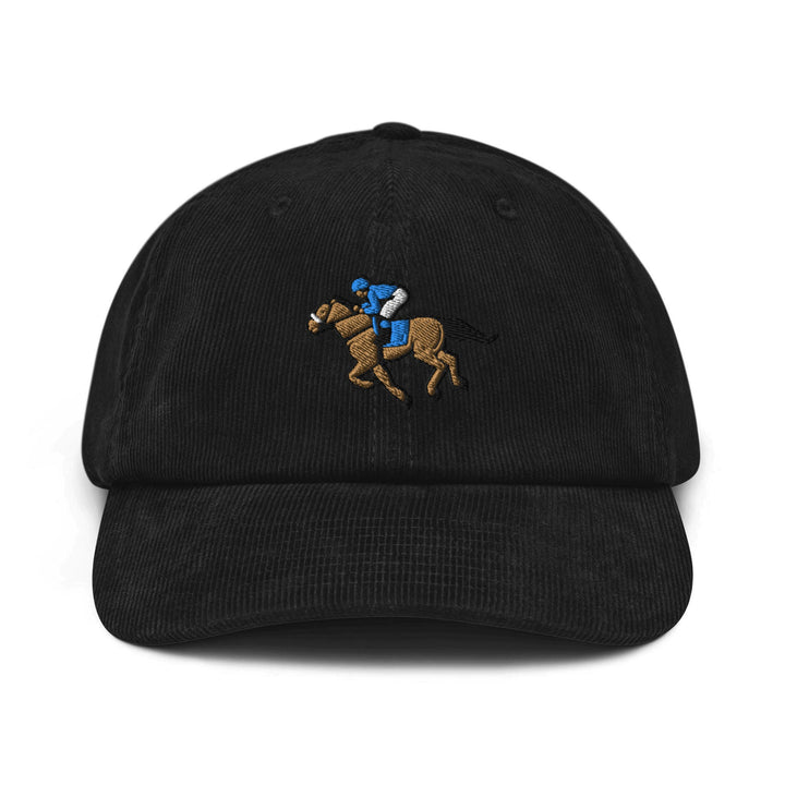 Horse Racing Corduroy Cap