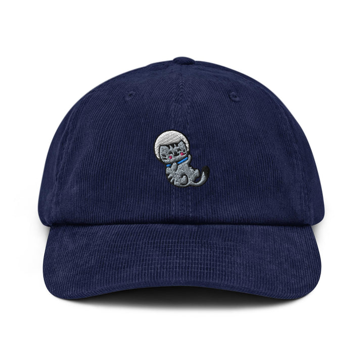 Fishbowl Astronaut Cat Corduroy Cap