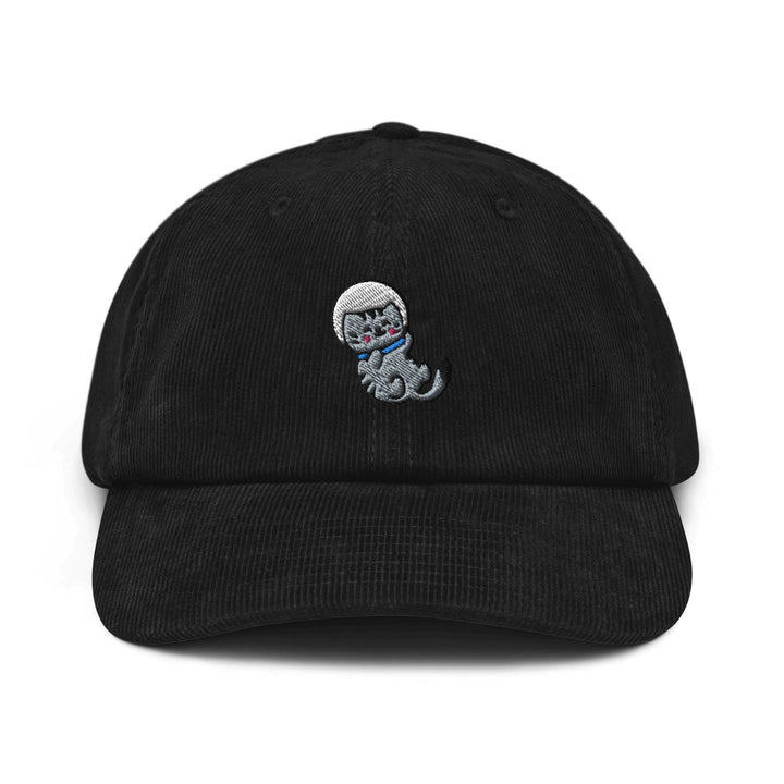 Fishbowl Astronaut Cat Corduroy Cap