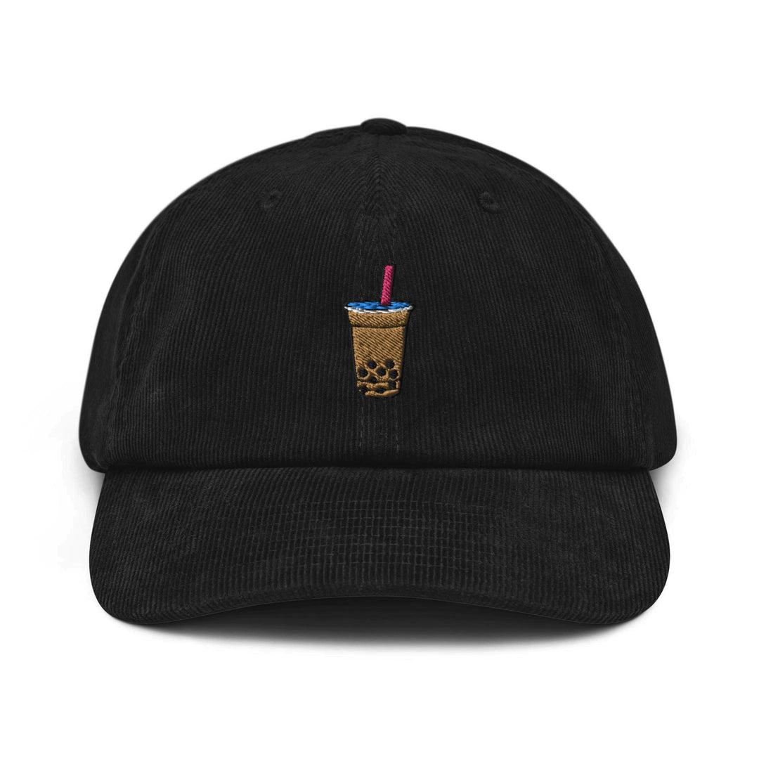 Boba Milk Tea Drink Extra Sweet Pls Corduroy Cap