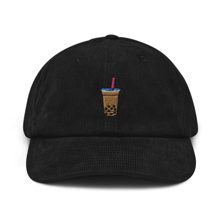 Boba Milk Tea Drink Extra Sweet Pls Corduroy Cap