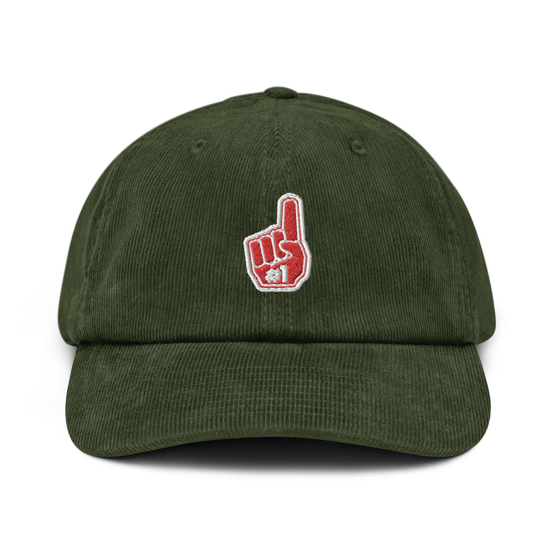 Sport Event Giant Foam Hand Corduroy Cap