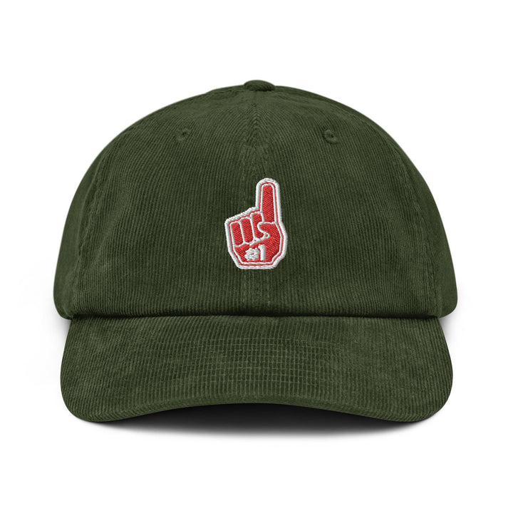 Sport Event Giant Foam Hand Corduroy Cap