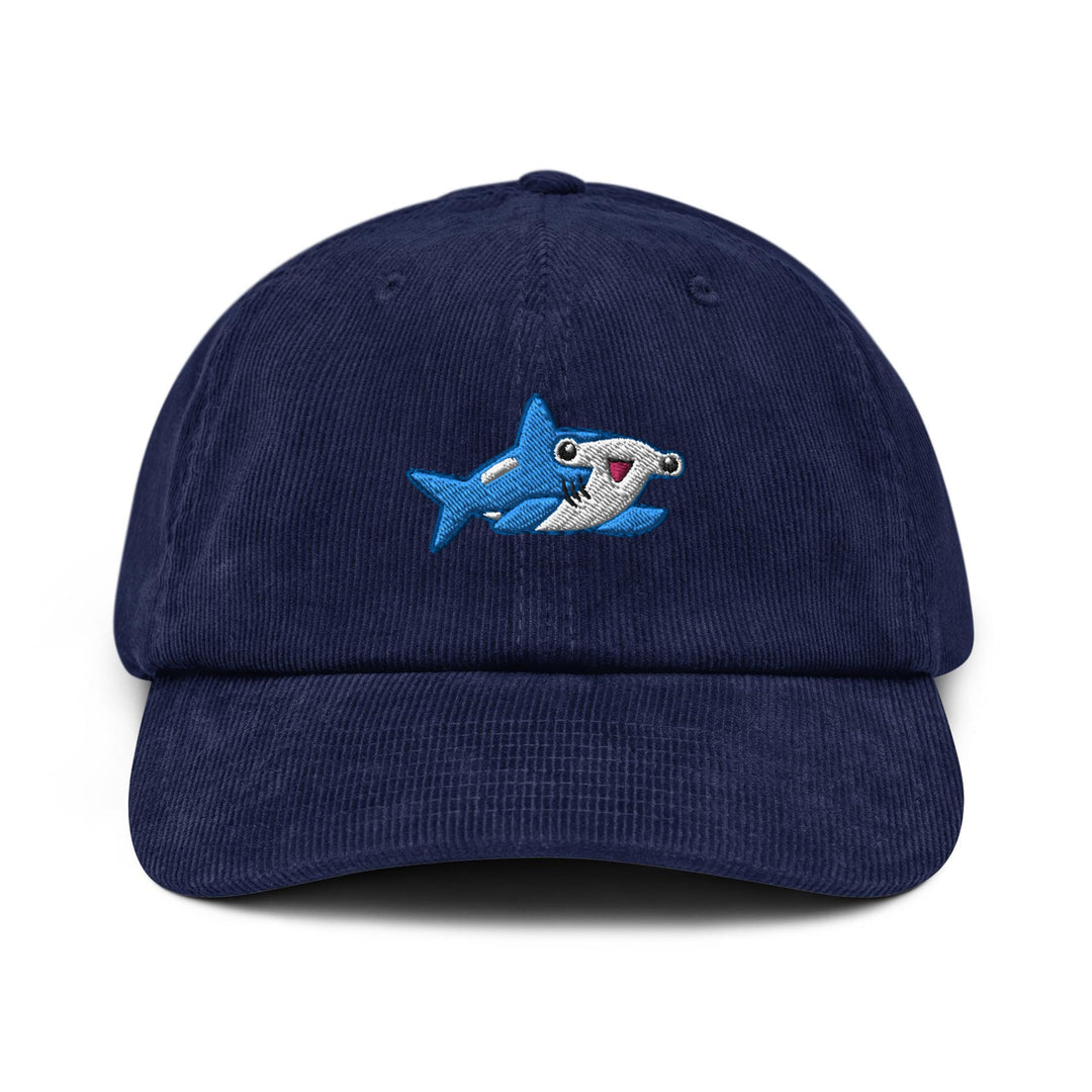 Friendly Hammerhead Shark Corduroy Cap