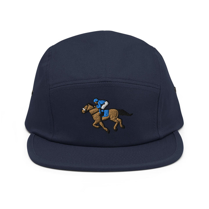 Horse Racing 5 Panel Camper Cap