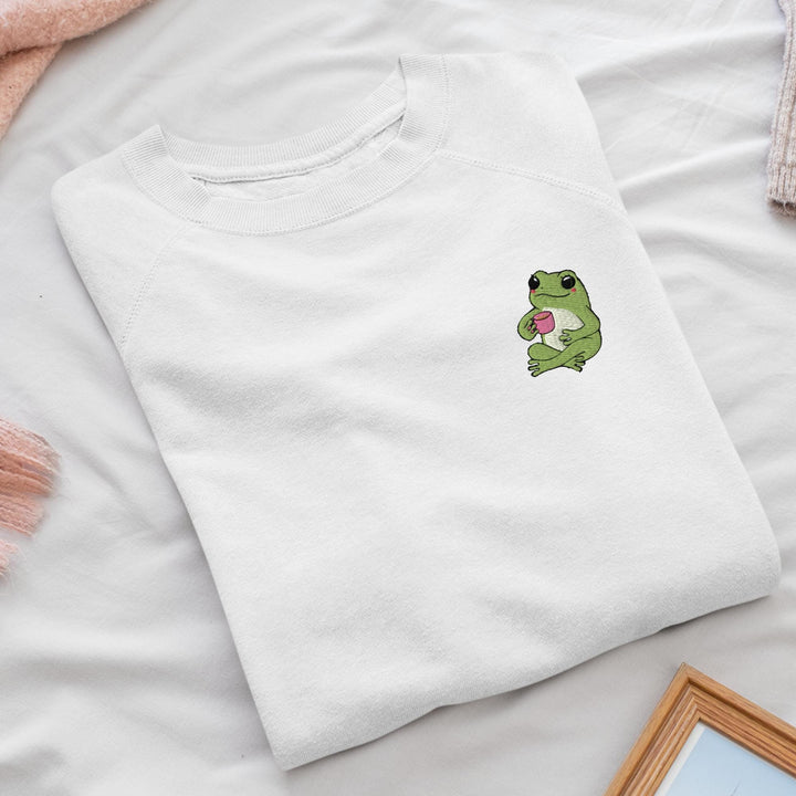 Mindful Coffee Frog Sweatshirt