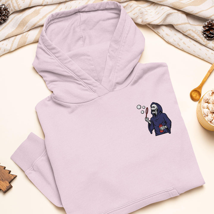 Bubble Blowing Grim Reaper Hoodie