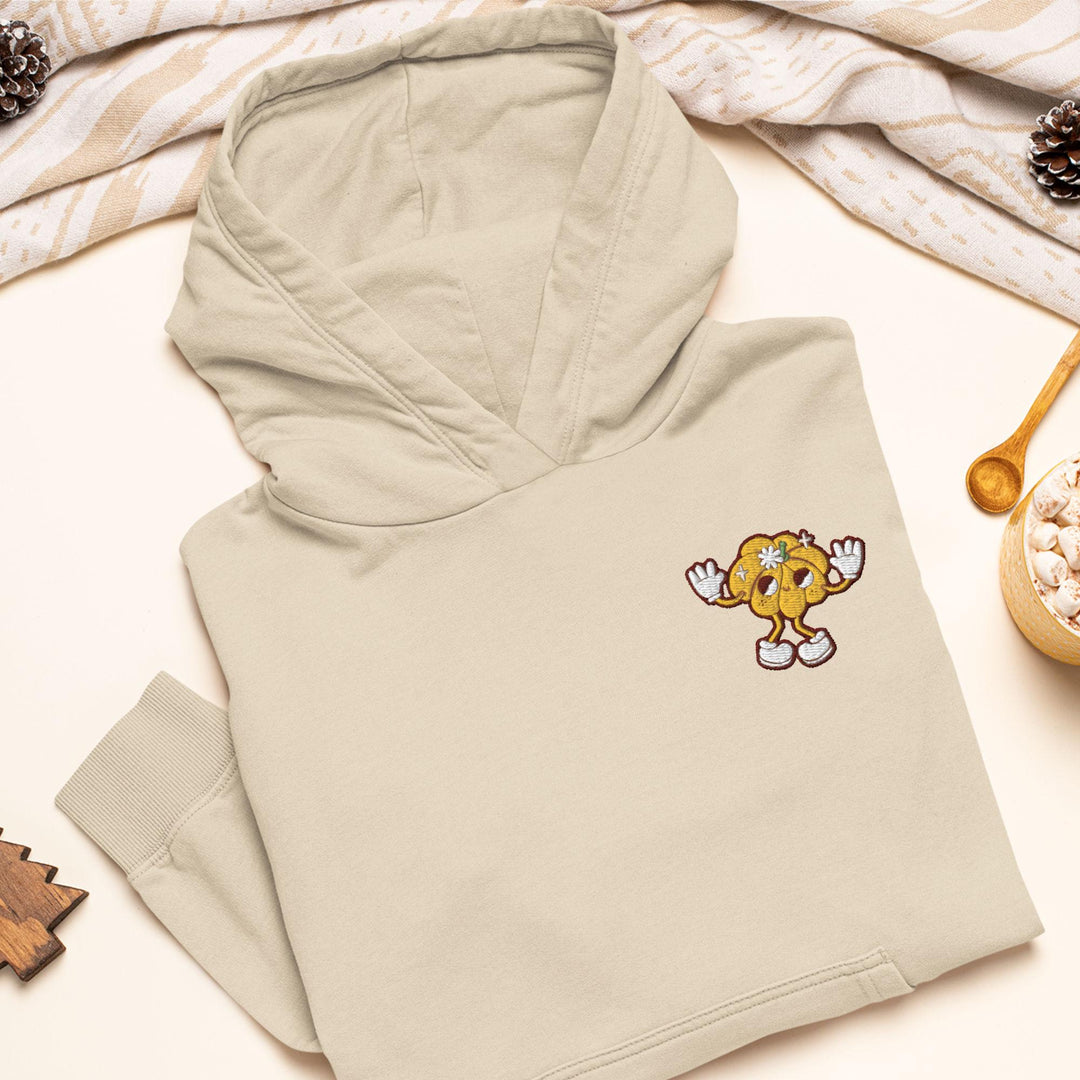Shy Yet Groovy Yellow Pumpkin Squash Hoodie
